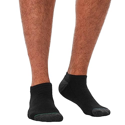 Member's Mark Men's No Show Socks, Black, 10 Pairs - Bellso
